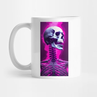 Neon Skeleton Mug